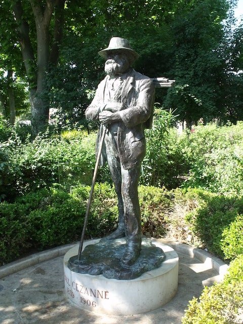 Statue Cezanne
