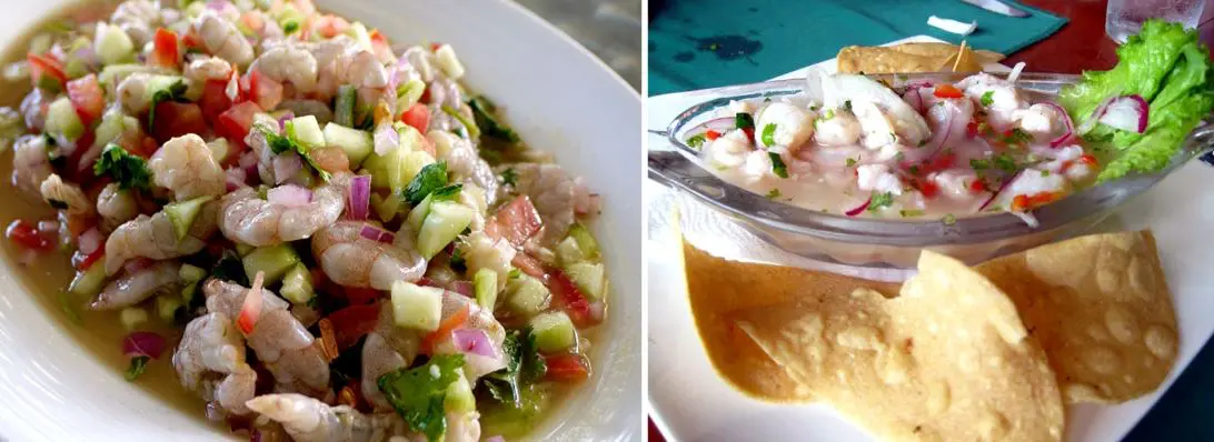 Ceviche Plat Traditionnel Du Costa Rica