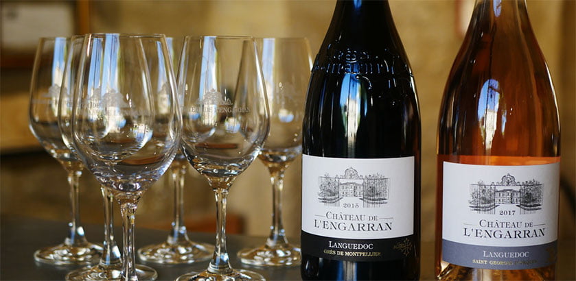Deguster Vin Chateau Engarran