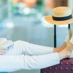 Femme Aeroport Valise