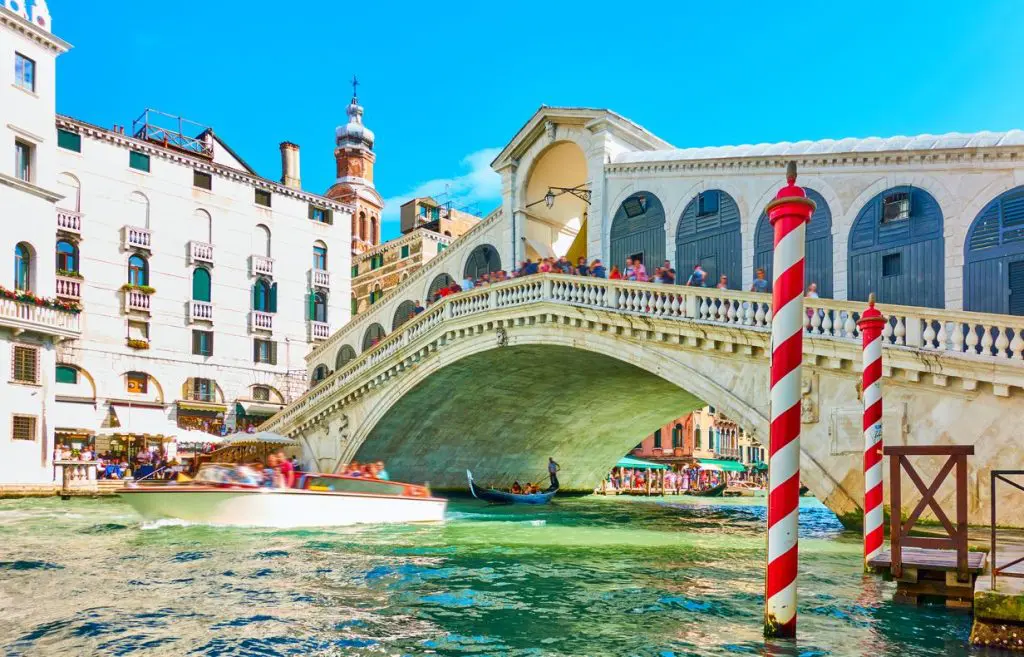 Grand Canal Pont Du Rialto