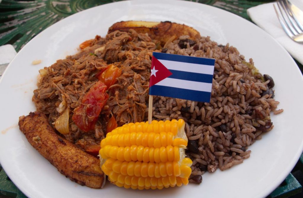 Nourriture Plat Cuba Mais