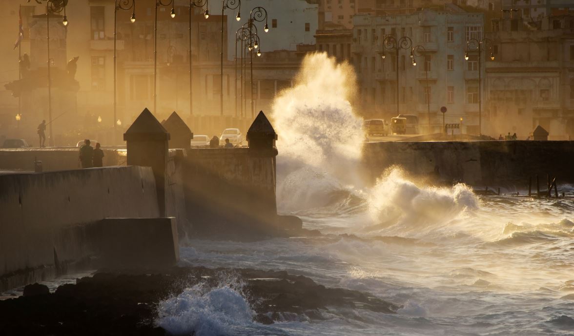 Vagues Climat Cuba Tempete