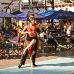 Danseurs De Tango En Argentine
