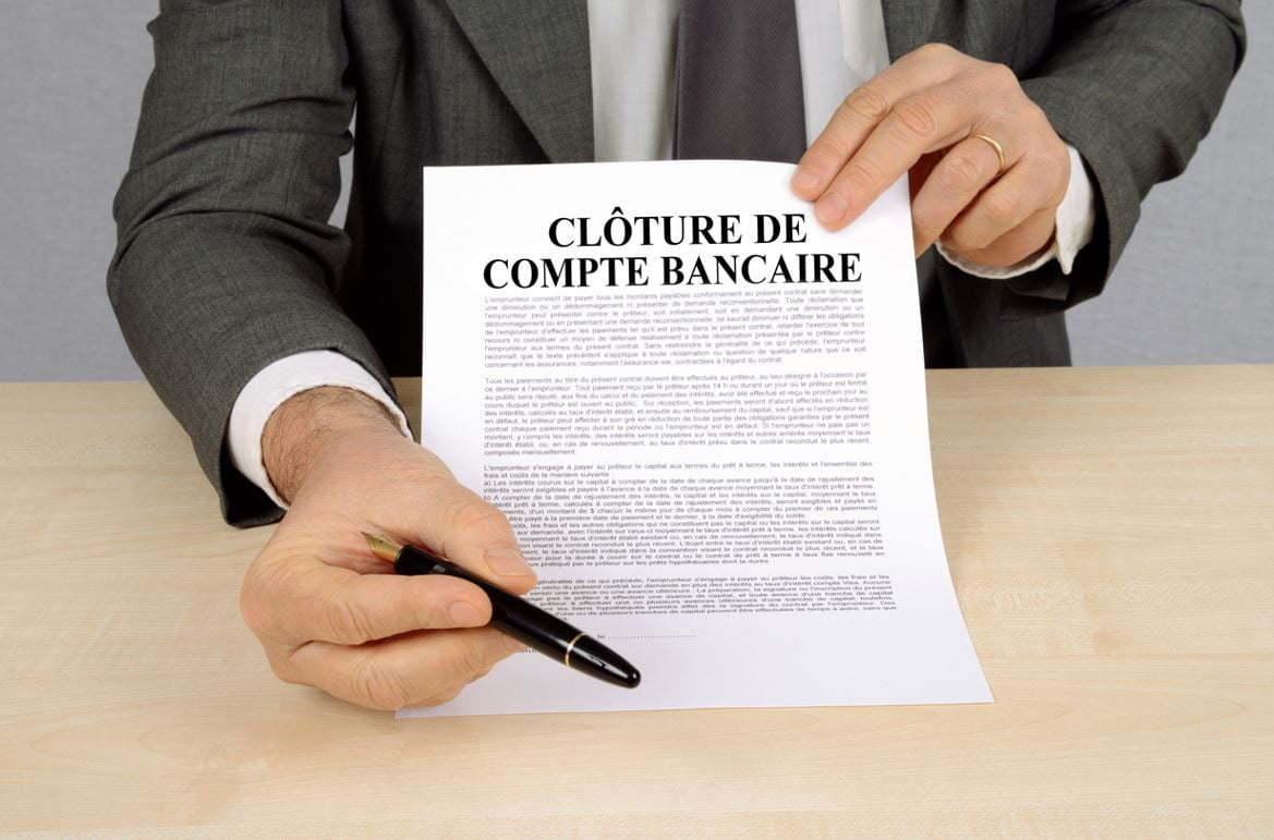 Cloture De Compte Bancaire