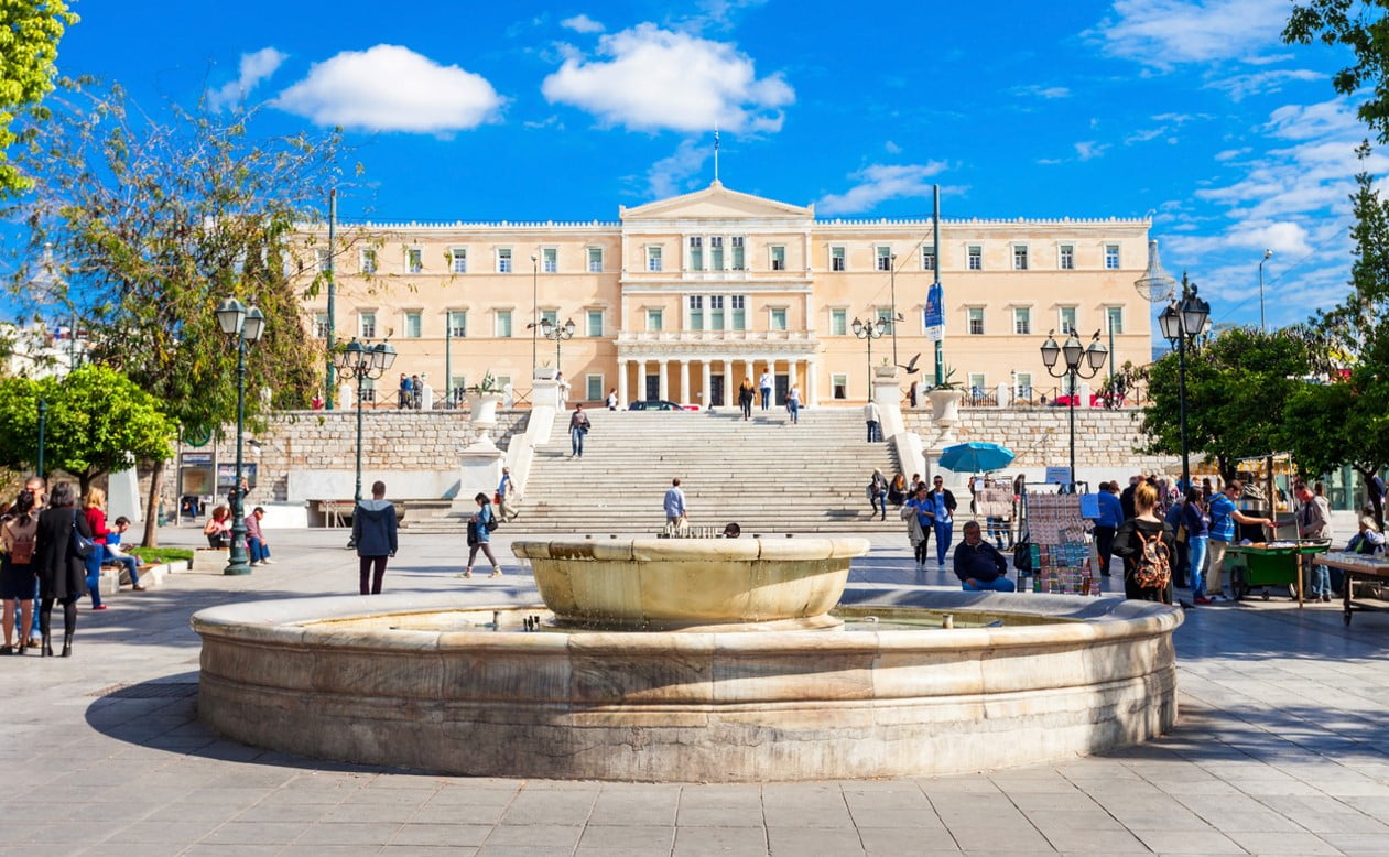 Place Syntagma Athènes