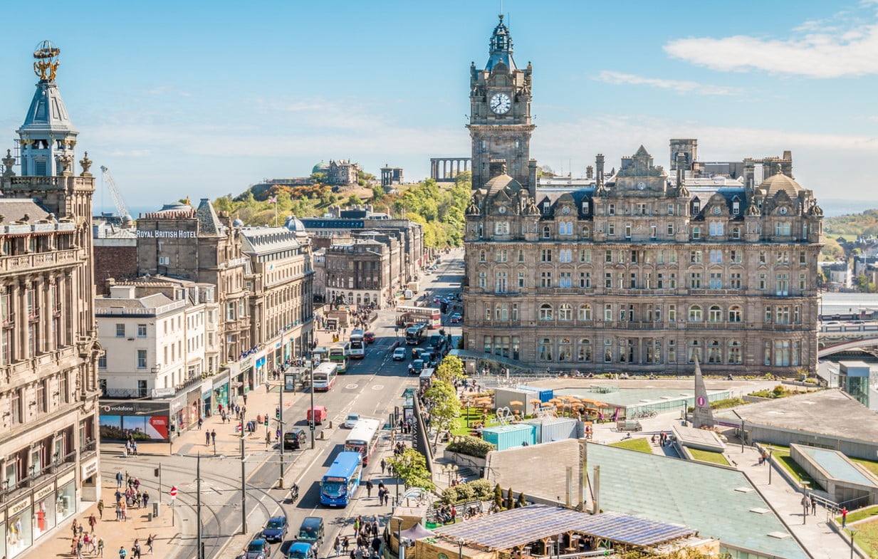 Princes Street Edinbourg