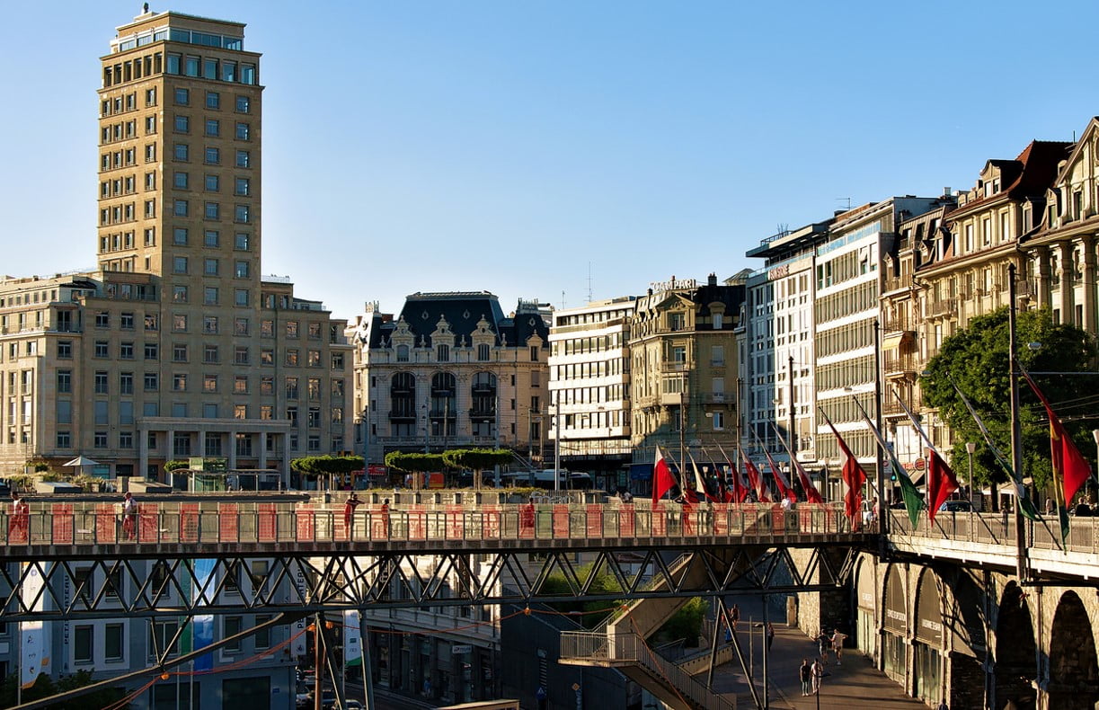 Esplanade Du Flon Lausanne