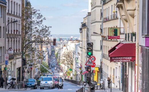 Quartier Belleville Paris