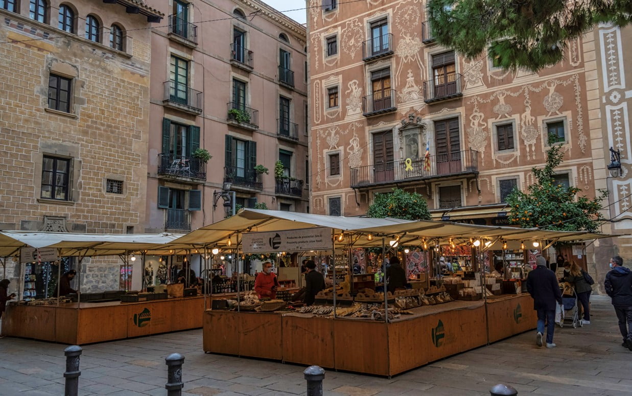 Placa Del Pi Barcelone