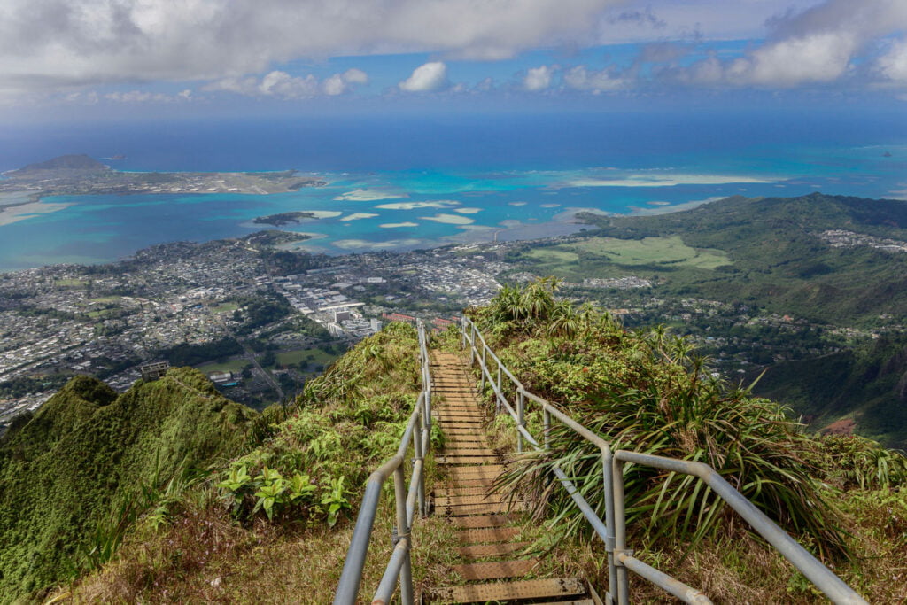 Haïku escaliers hawaii