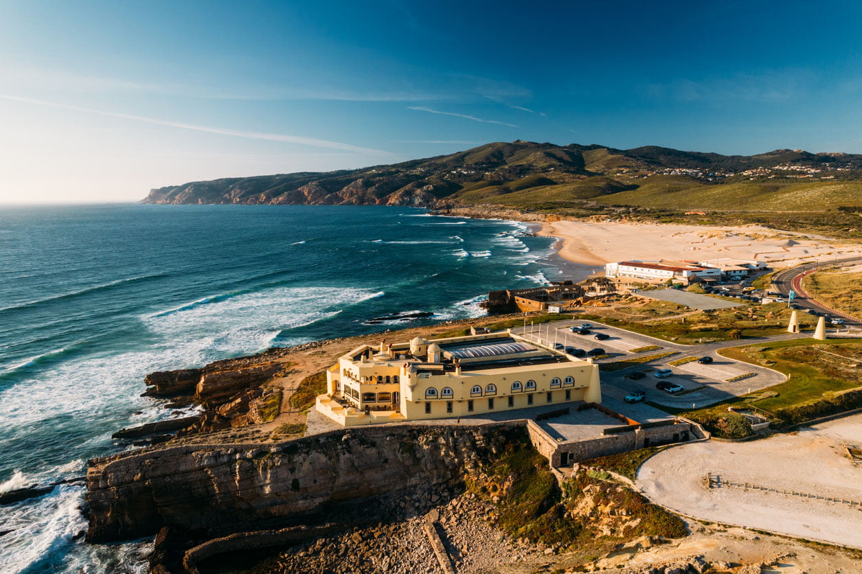 Praia do Guincho à Cascais, Lisbonne, Portugal