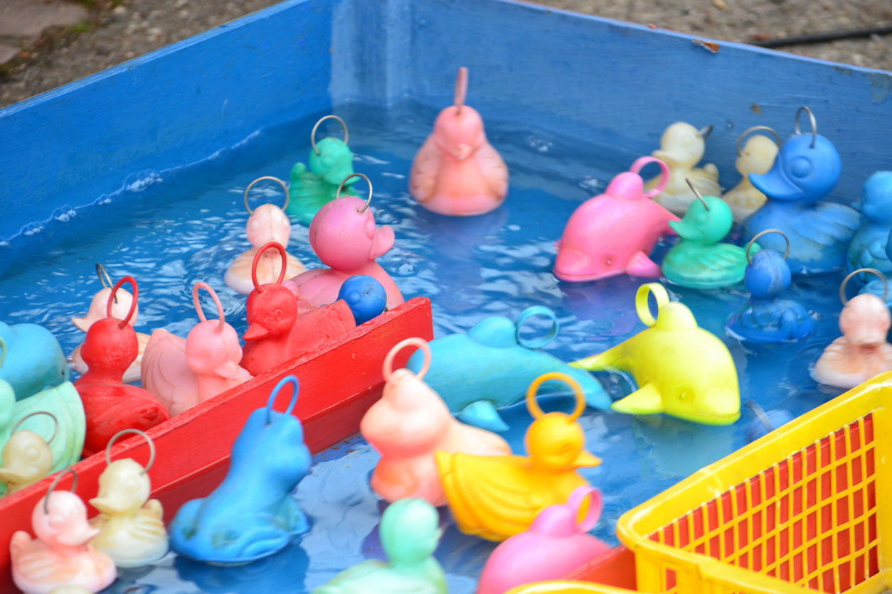 pêche au canard