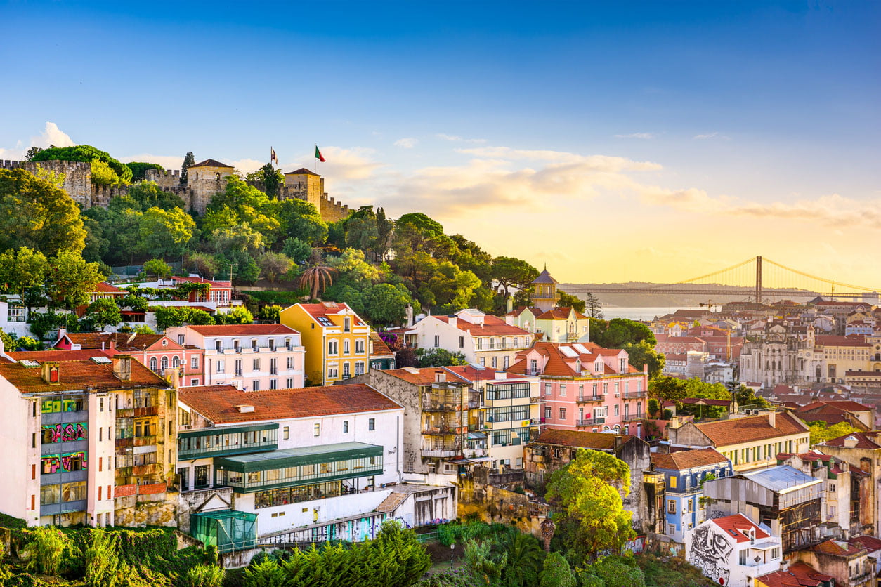 La ville de Lisbonne, Portugal