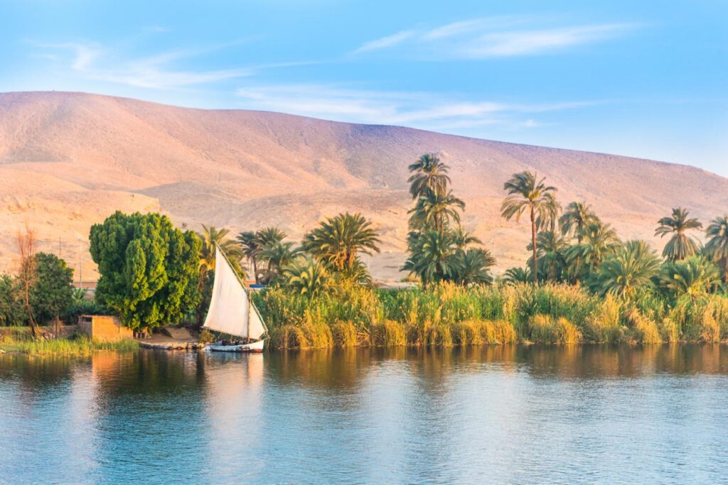 Le Nil en Egypte