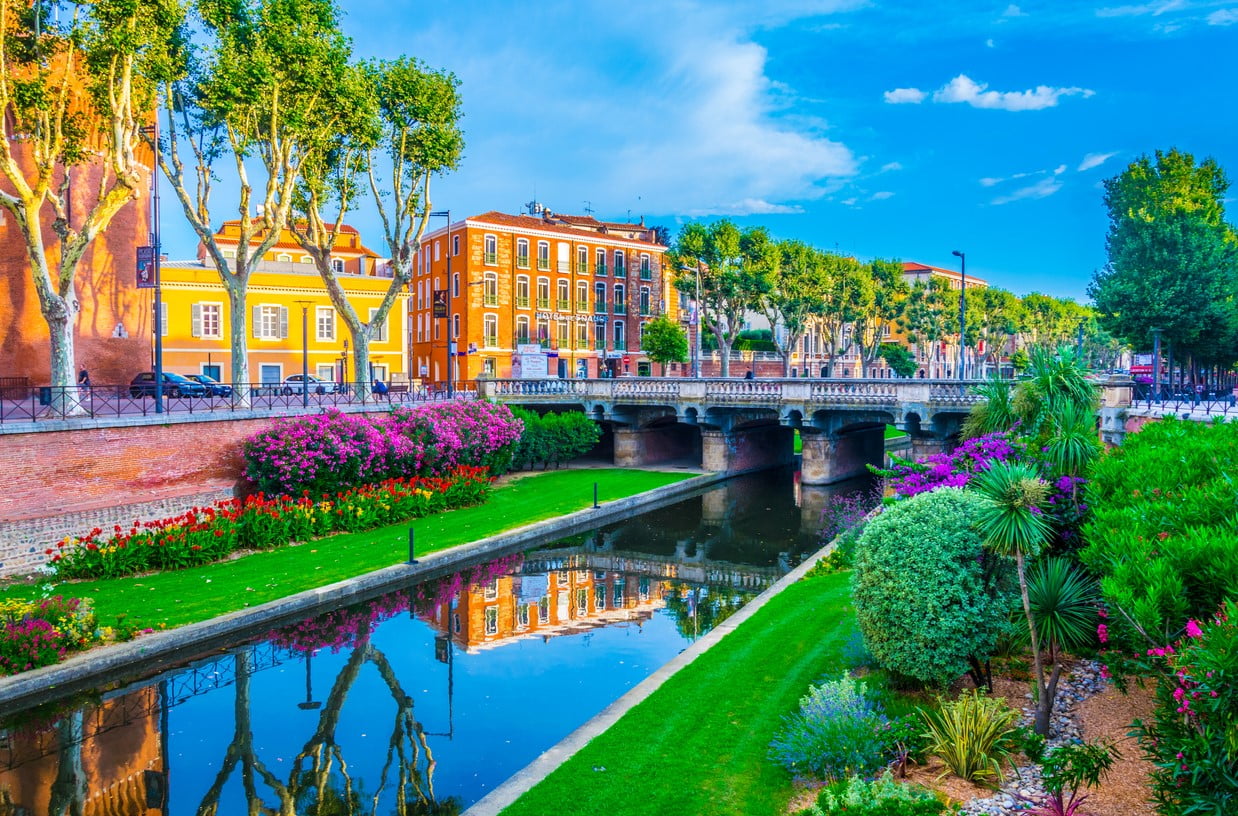 Fleuve La Tet Perpignan