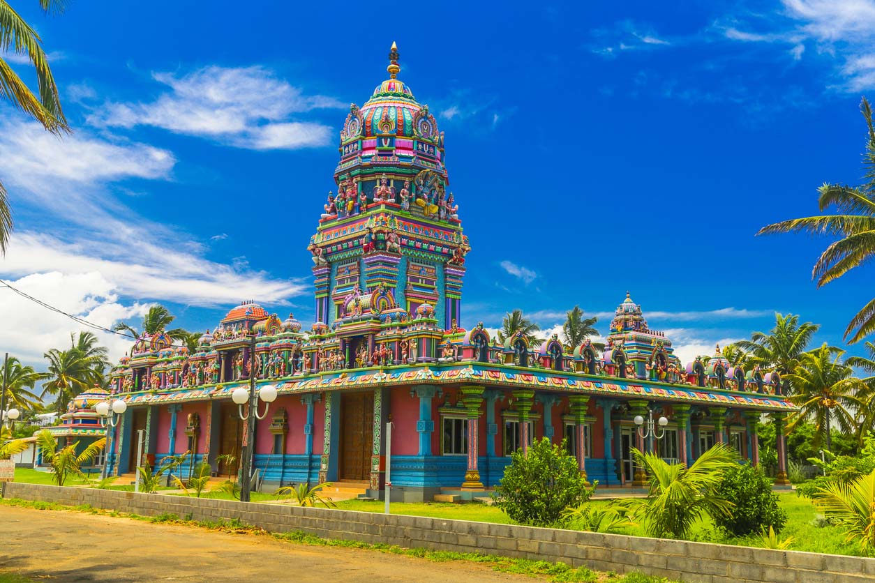 Temple tamoul Narassingua Peroumal à Saint-Pierre à La Réunion