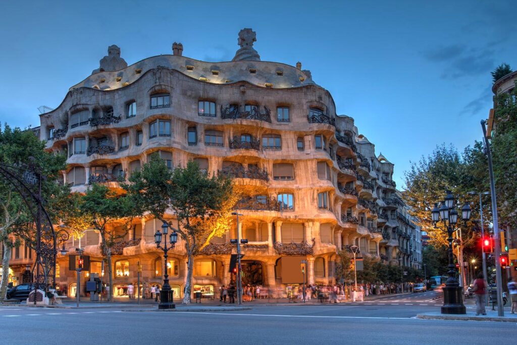 Casa Milá, Barcelone, Espagne