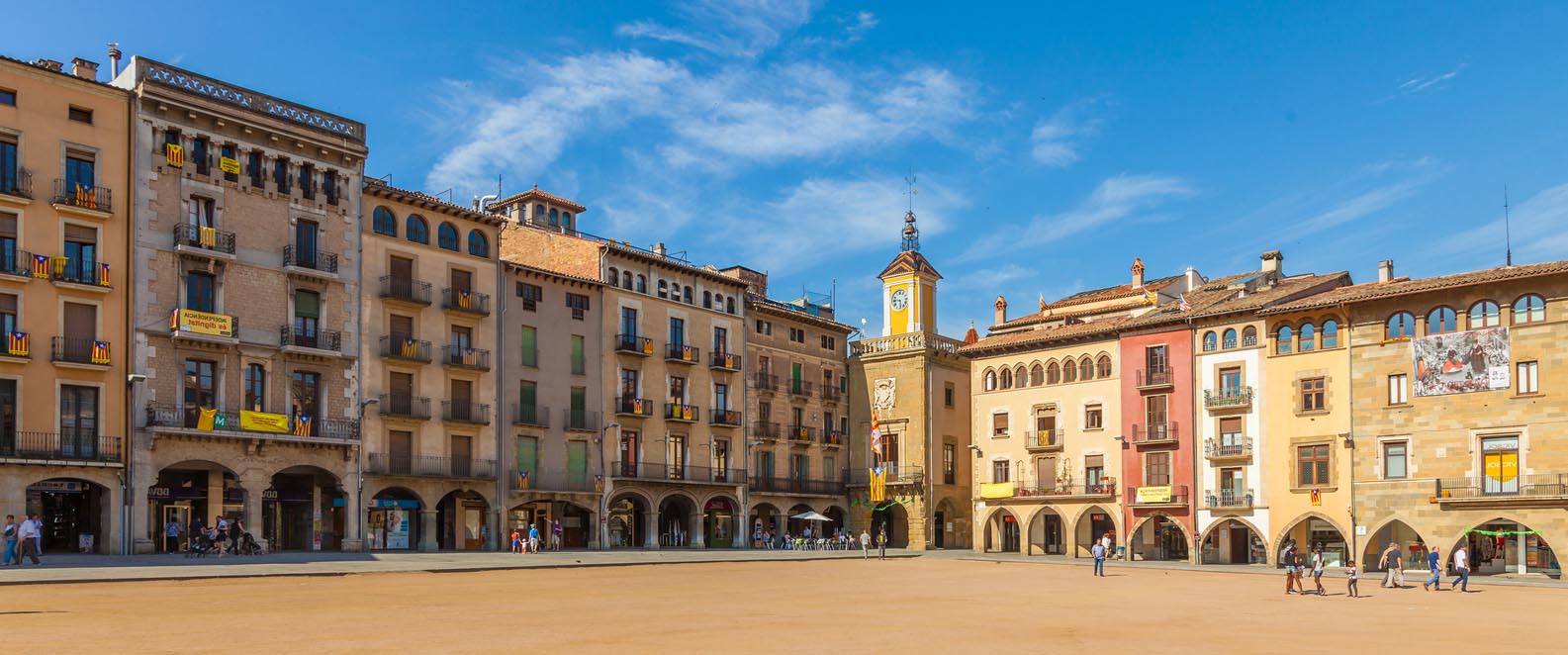 Vic, en Catalogne, Espagne