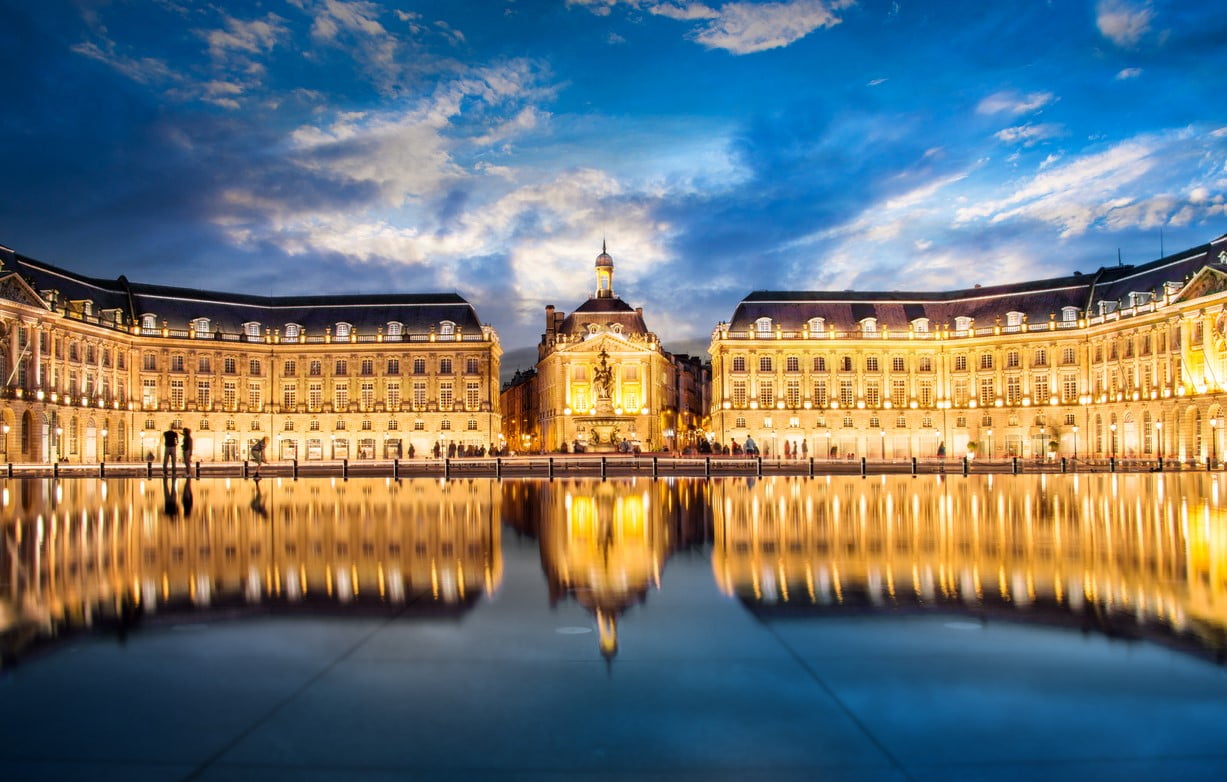 Place De La Bourse Miroir D'eau Bordeaux