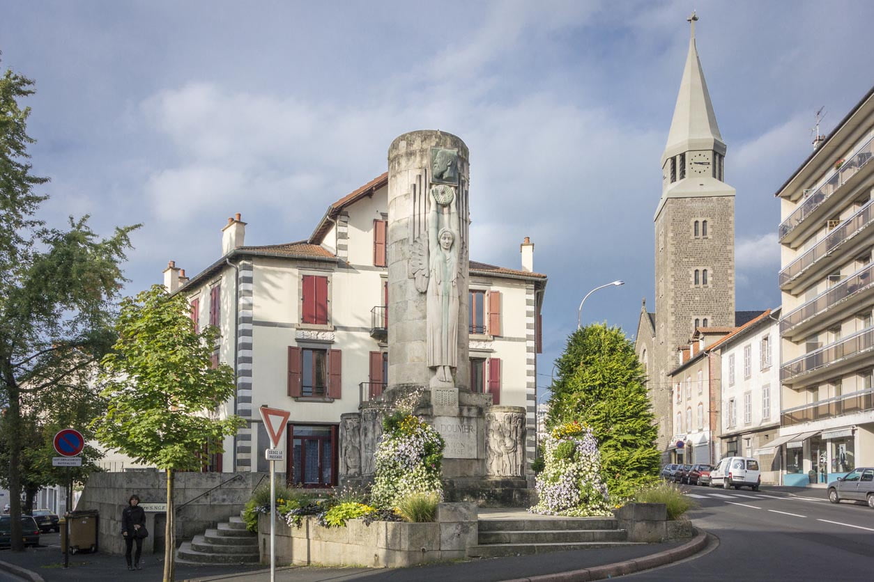 Paul Doumer Monument, Aurillac, France