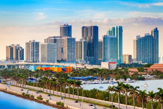Miami vue du ciel