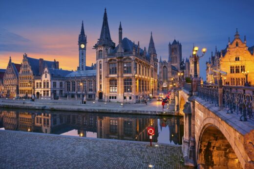 Ville de Gand le soir