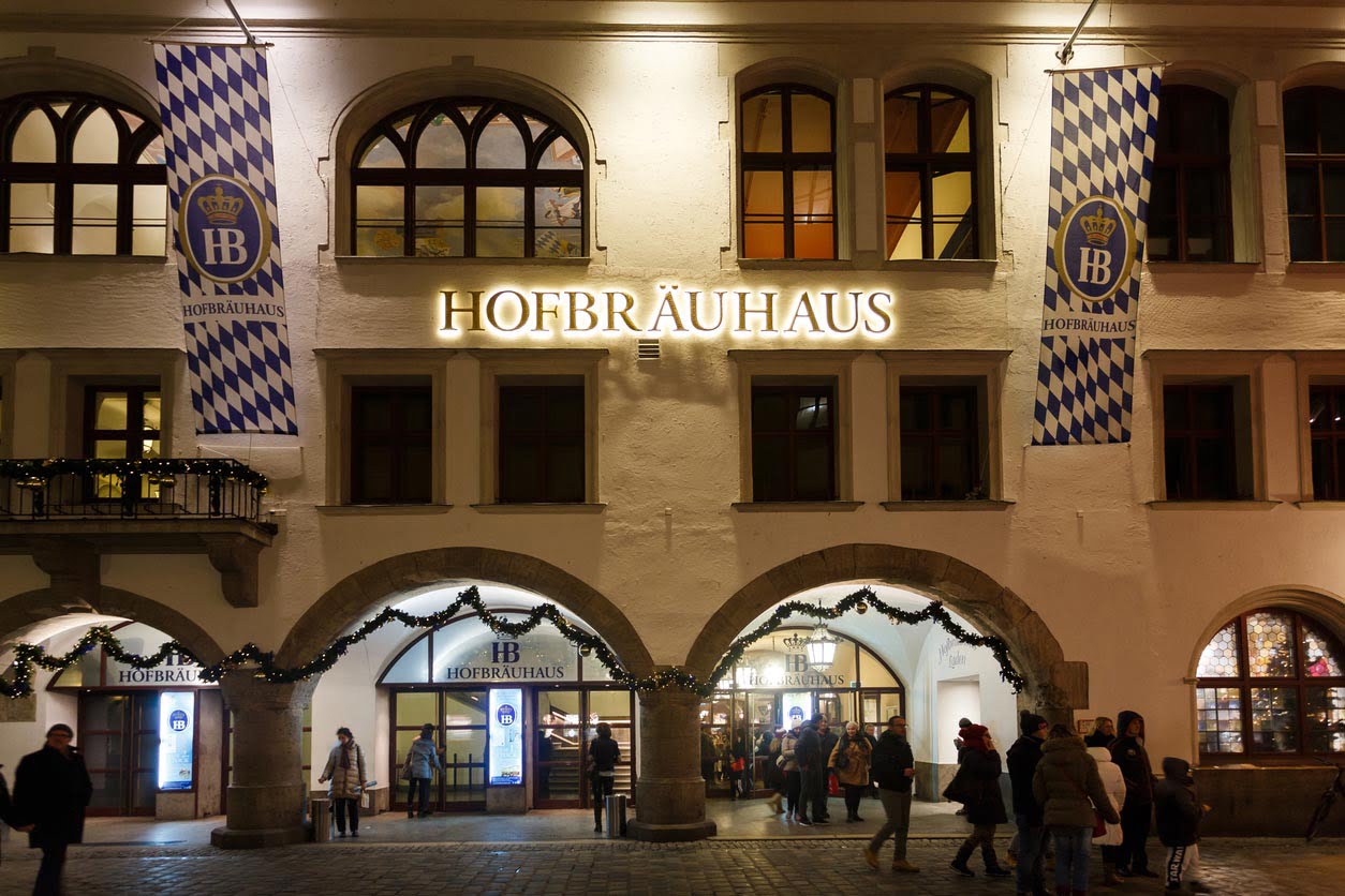 la brasserie Hofbräuhaus