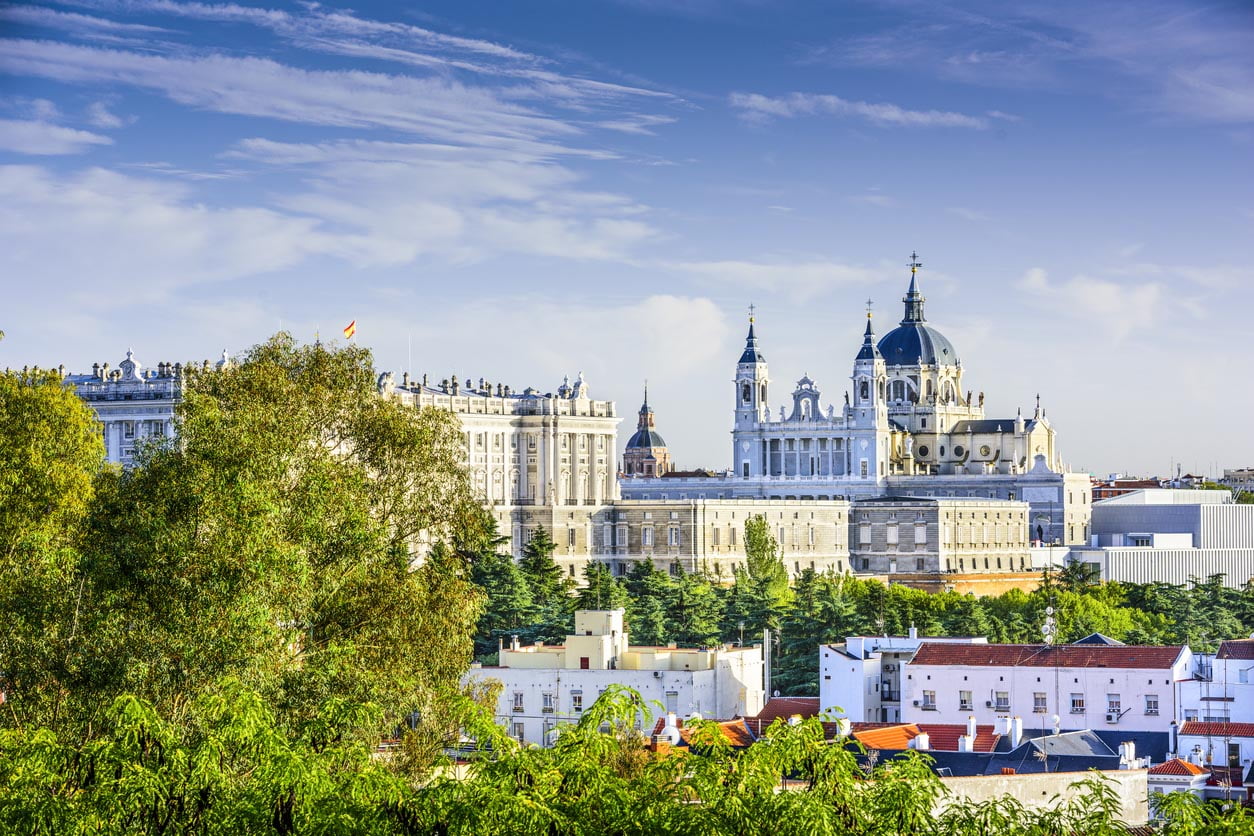 Panorama sur la ville de Madrid