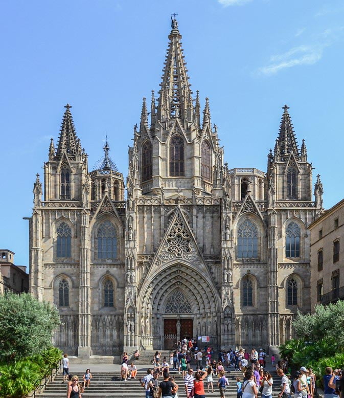 La Cathédrale Sainte Croix Barcelone
