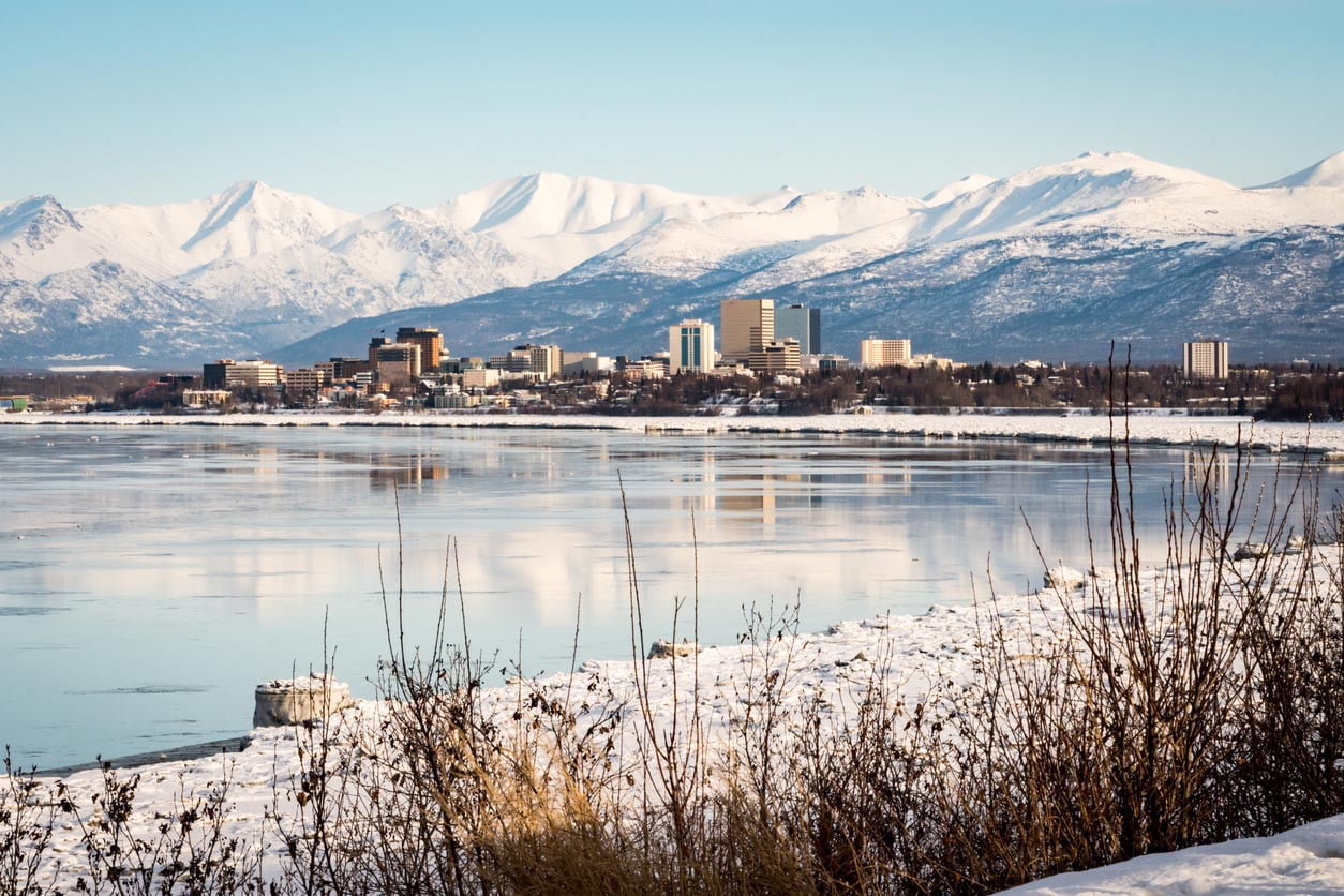 vue sur Anchorage
