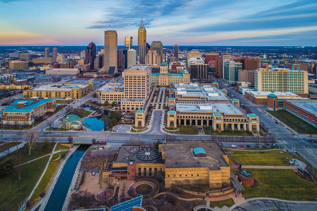 panorama sur Indianapolis