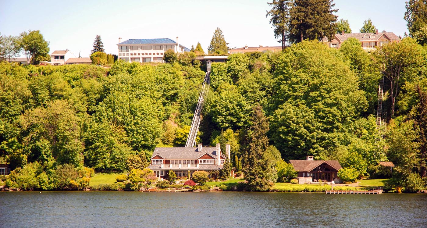 Villa sur les bord du lac Washington