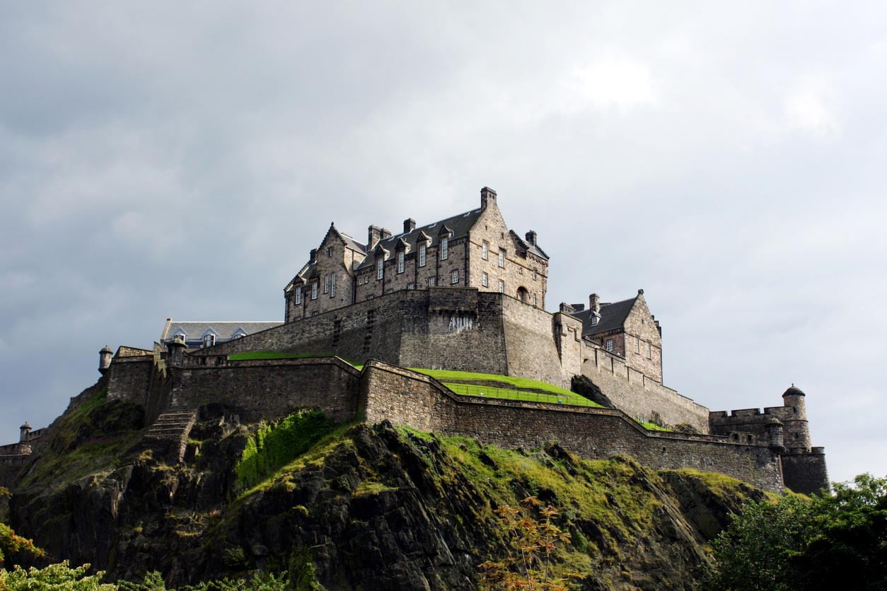 Le chateau d'Edimbourg
