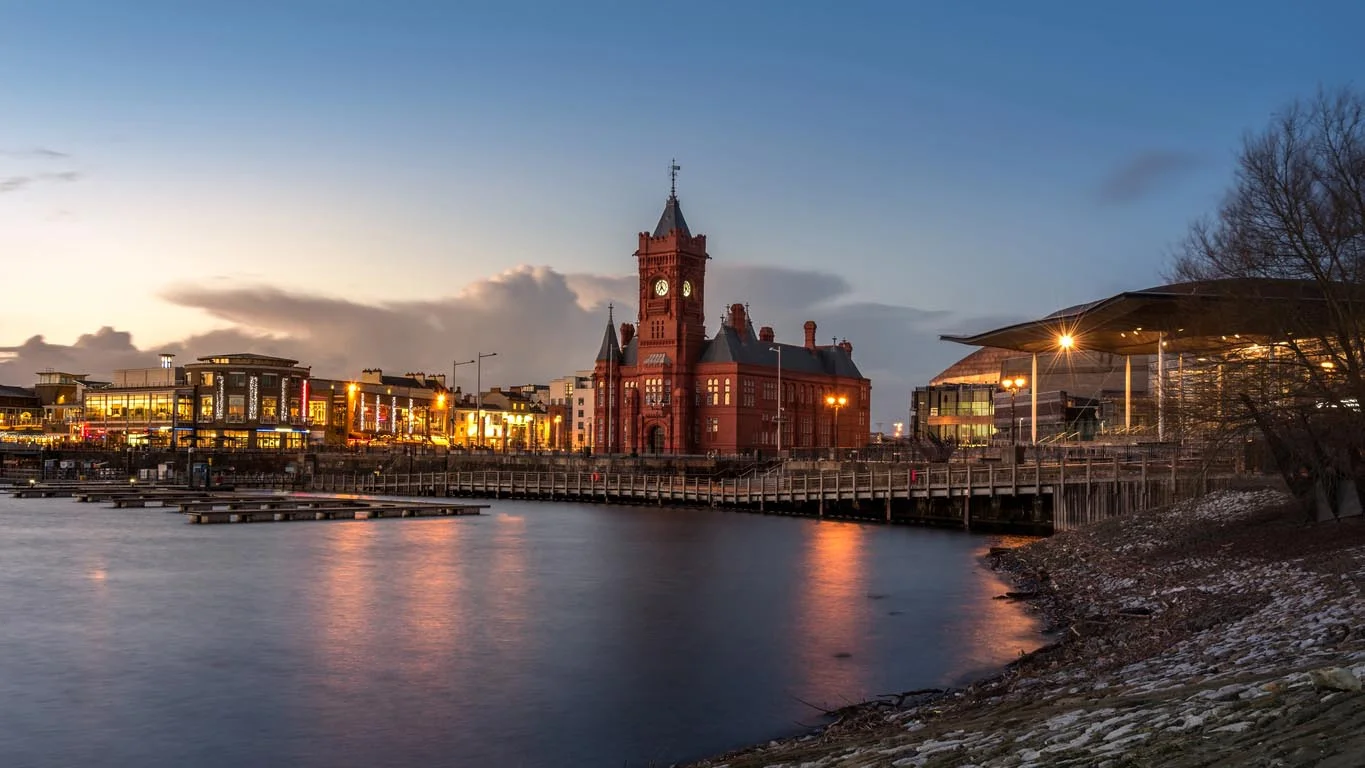 Panorama sur la ville de Cardiff