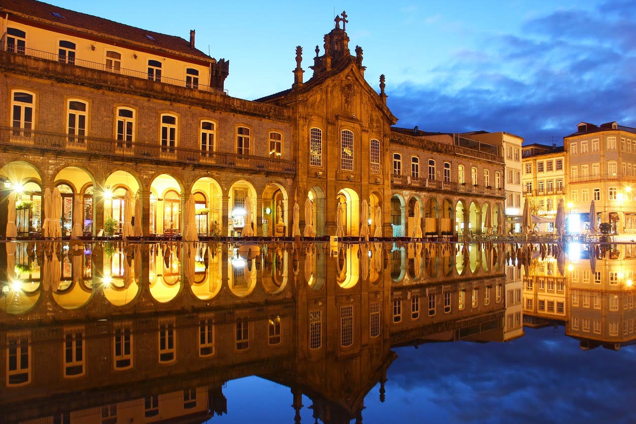 Republic Square, Braga, Portugal