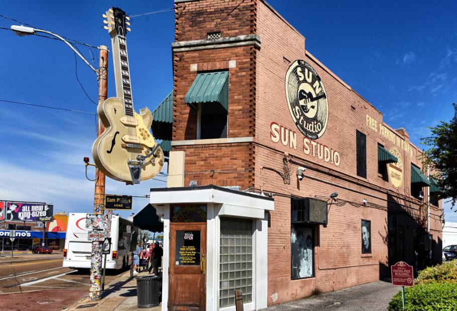 Le Légendaire Studio Sun à Memphis, Tennessee