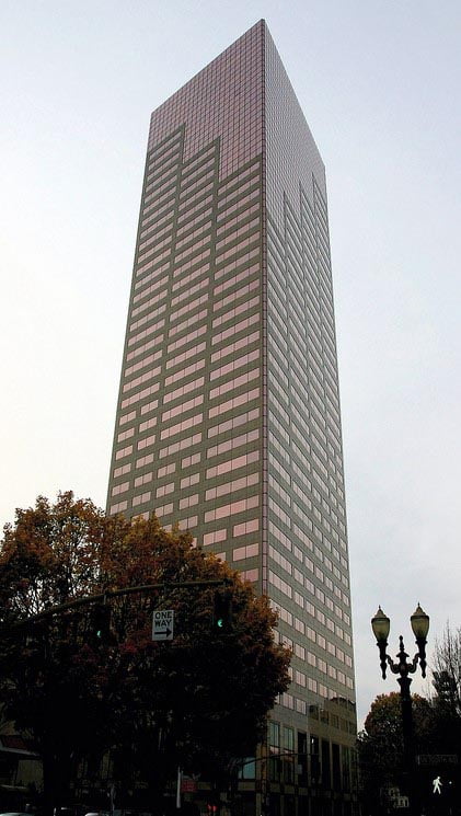 The Us Bancorp Tower In Portland