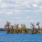 Lac à coté Brighton USA