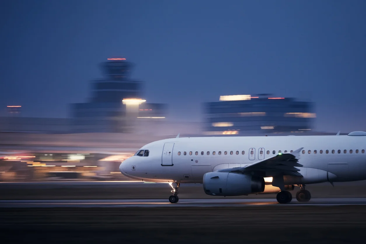 Avion au décollage