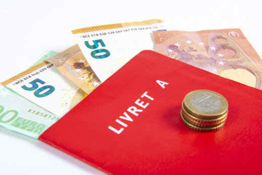 French Savings Account, With Euro Banknotes