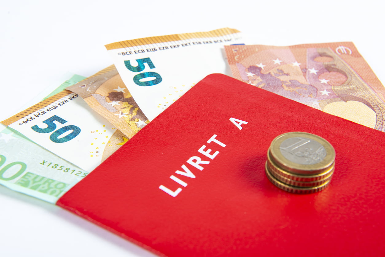 French Savings Account, With Euro Banknotes