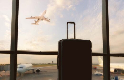 Bagages tout seul dans l’aéroport