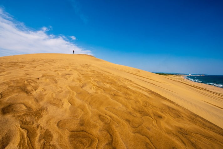 Dunes De Tottori Au Japon