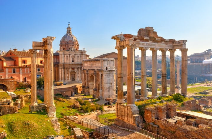 Le Forum Romain Italie