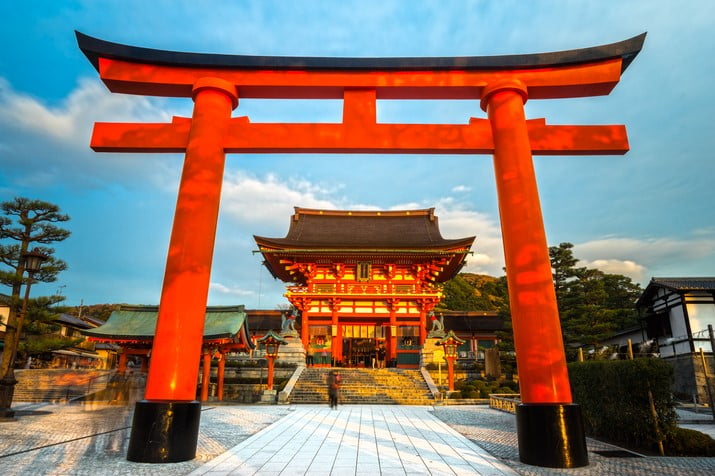 Sanctuaire Shinto Japon