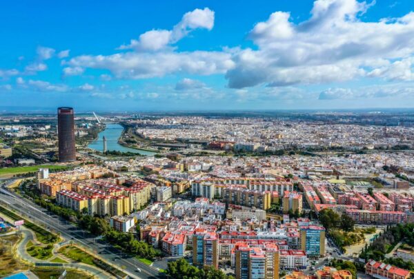 Ou Loger à Seville, Vue Aerienne