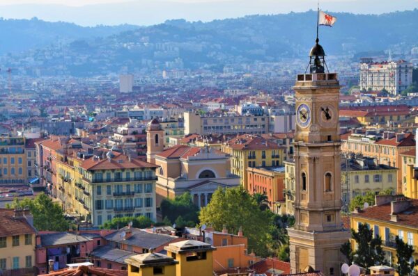 Vue Aeriennne De Nice, Où Loger