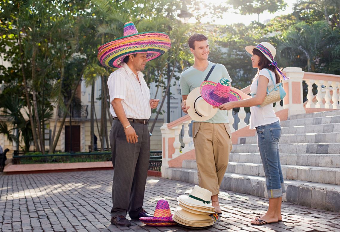 Touristes Au Mexique