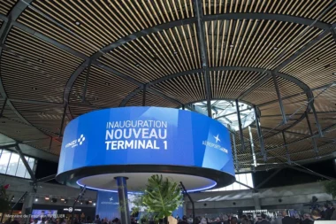 Terminal de l'aéroport de lyon
